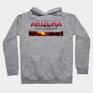 Arizona Sun Spirit slogan shirt, Wild West Hoodie